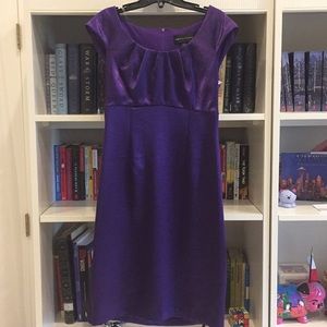 Lavender evening dress